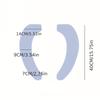 Thickened Fleece Toilet Seat Cover Washable Adhesive Toilet Ring Pad Suitable For Home Dormitories And Hotels In Autumn / Winter