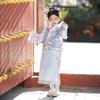 Qibai Girls' Qipao Princess Hanfu Dress