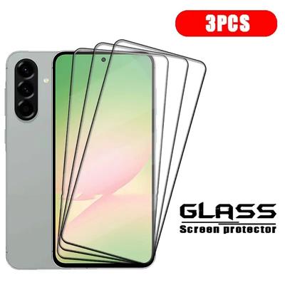 3 Pezzi Vetro Temperato a Schermo Intero Per Samsung Galaxy A06 A16 A26 A36 A56 A 56 Vetro Temperato HD 9H A56 Protezione Schermo