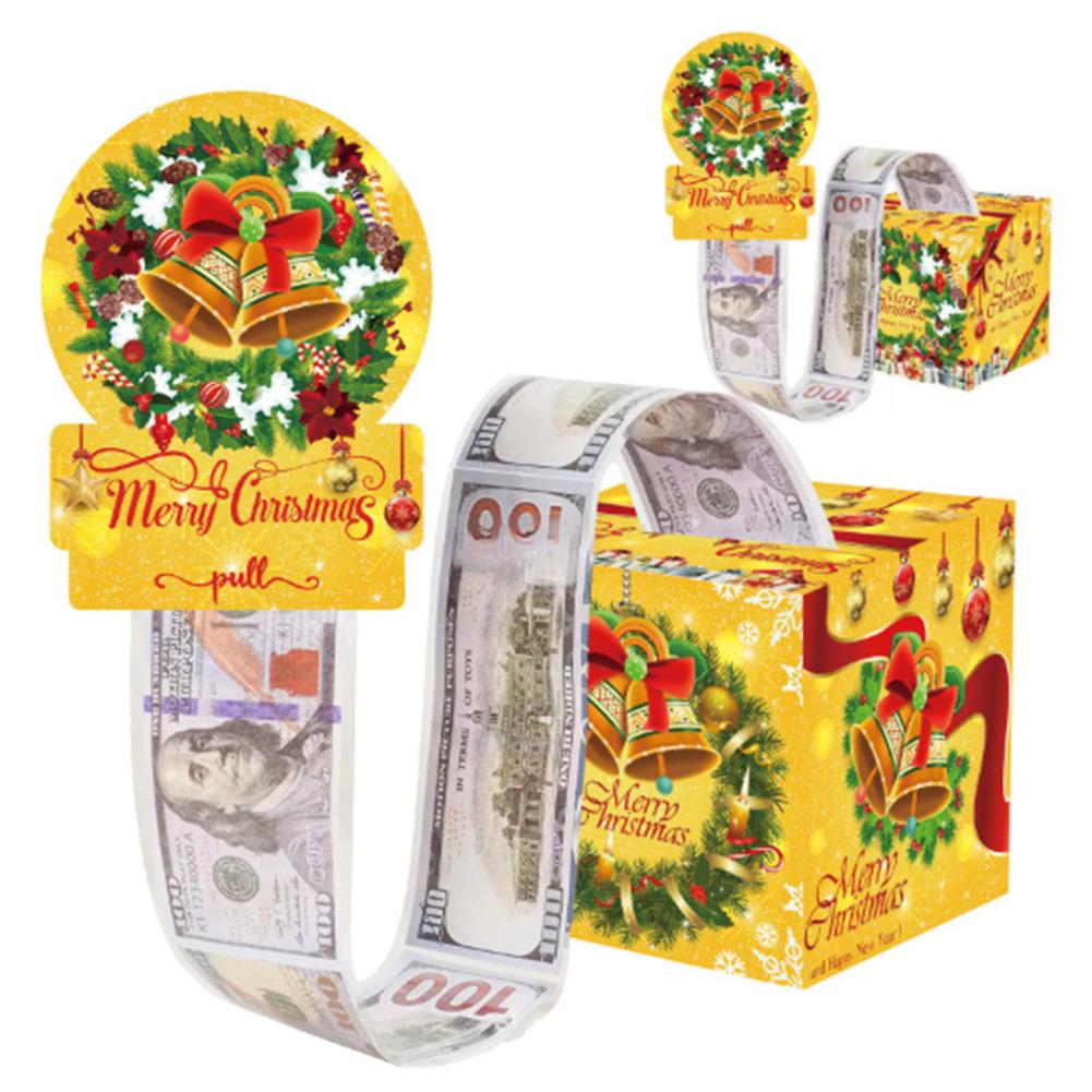 Christmas Surprised Money Box Christmas Party Favors New Year Party Gifts for Kids Christmas Decorations Xmas Decoration