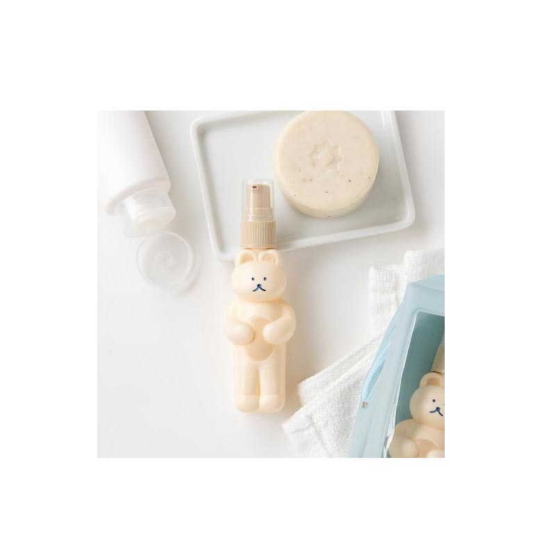 DONATDONAT Bear Travel Leeres Flaschenset 4-teilig