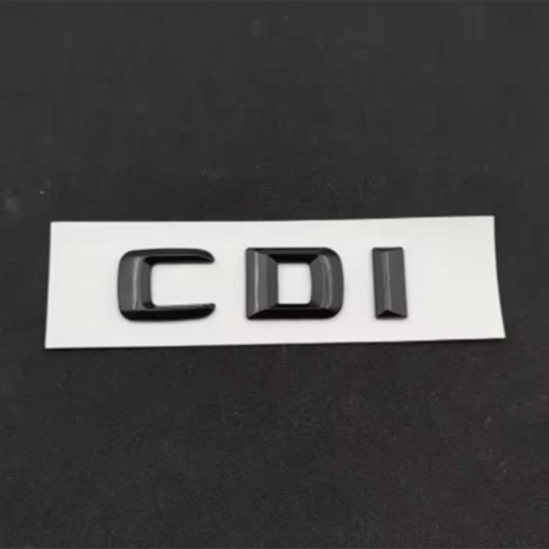 

ABS Chrome Logo E350 Emblem 4matic Letters CDI Sticker Car Trunk Badge For Mercedes Benz E350 W213 W212 Accessories