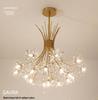 Dandelion Crystal Chandelier - Modern Lighting for Bedroom, Living Room, Bar, and Clothing Store