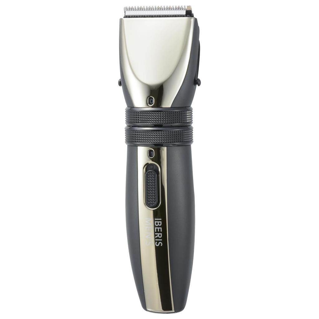 OHM Electric Iberis Electric Hair MEN'S Clipper, Battery-Operated, Black, HB-HCKG2100N-K, 00-5824