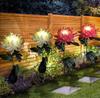 Solar Chrysanthemum Garden Lights Decorative Landscape Lighting Outdoor for Pathway,Garden, Patio, Yard, Walkway,Garden, Flowerbed, Fence