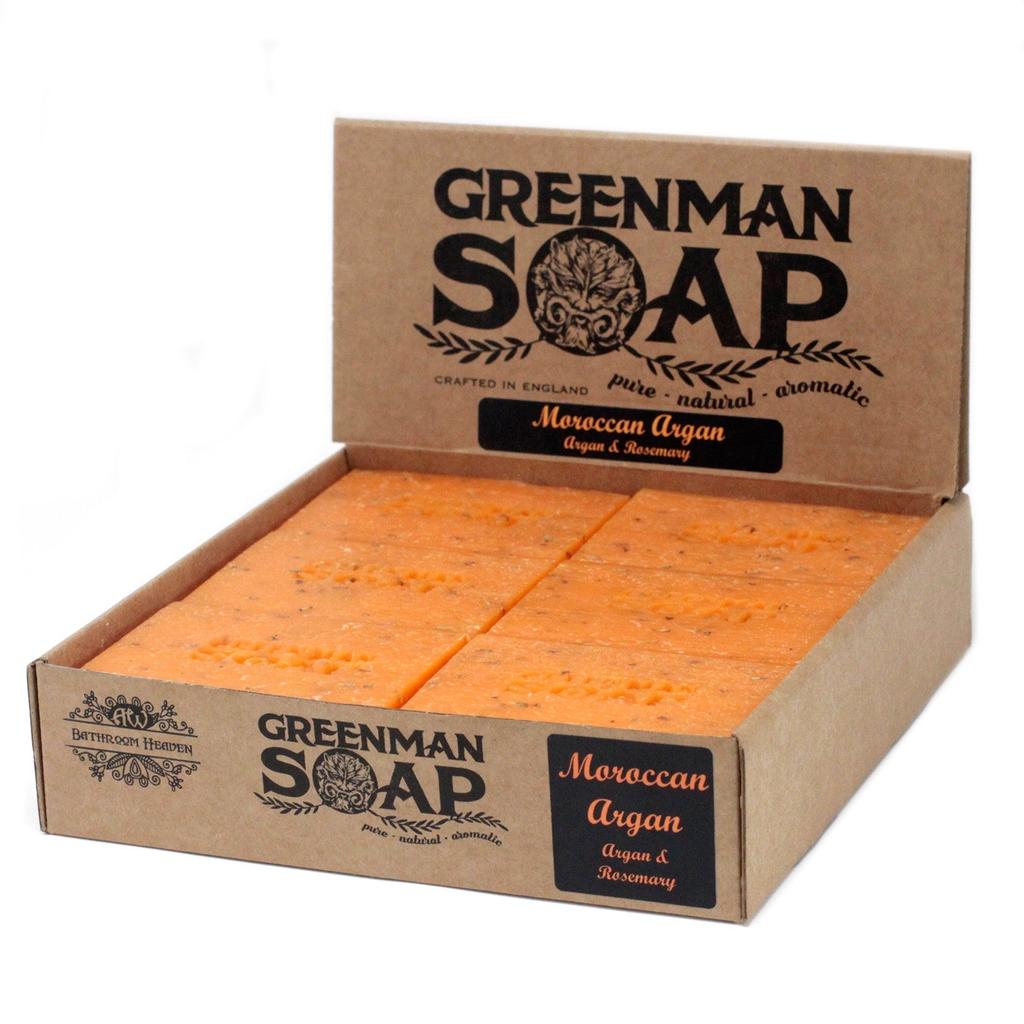 3x Sapone Artigianale all'Olio di Argan Marocchino 100g
