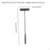 Grill Ash Rake Multipurpose Wood Burning Stove Removal BBQ Cleaning Tool for Home