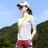 Outdoor Spring and Summer Sun Protection, Hiking Elastic Quick-drying Clothes, Stand-up Collar Running Fitness Breathable Long-sleeved Quick-drying 