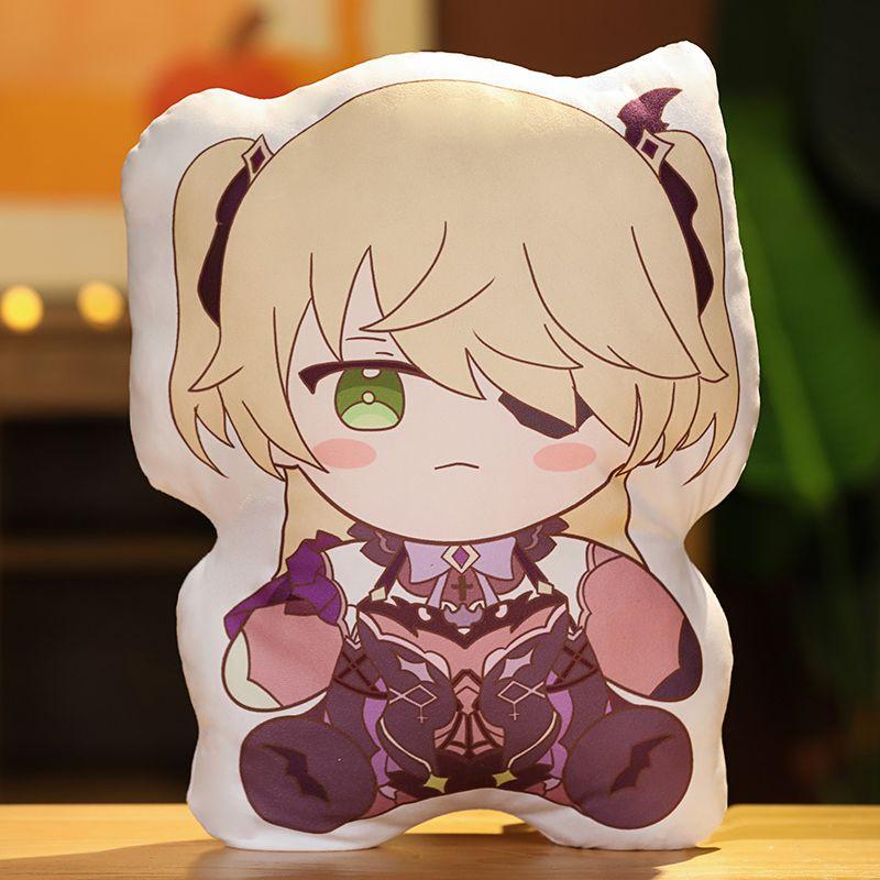 Plush Impact Genshin Pillow Toys Characters Soft Cartoon Cushion Pillow Hugging
