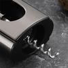 A20F-Wine Opener, Zinc Alloy Premium Wing Corkscrew Wine Bottle Opener With Multifunctional Bottles Opener