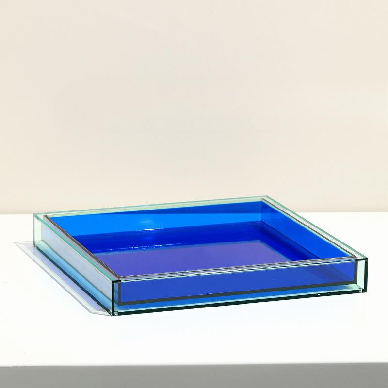 

Современный простой креативный акриловый поднос для хранения украшений для гостиной, журнального столика, обеденного стола, домашнего декора, ремесел