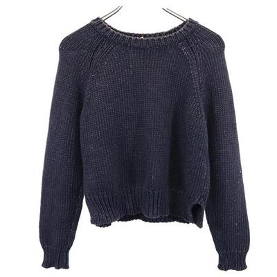 Long Sleeve Sweater XS Black Knit Women Used