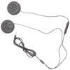 BAAU 3X Motorcycle Helmet Headset Speakers 3.5mm Jack Wired Headphones Earphone Headphone with HD Microphone
