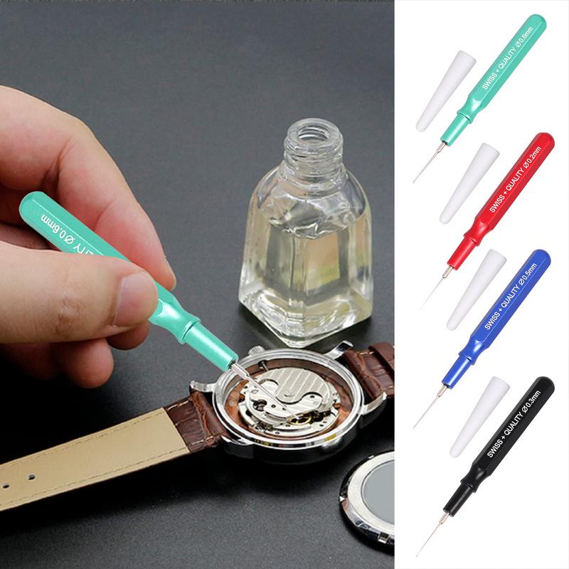 Watch Oil Pen Professional Watch Oil Needle Precise Watch Repair Tool Different Size Oiler Pen Needle For Watchmaker Watches