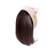 Korean Style Synthetic Headband Wigs Clip In Women Hair Hoop Half Headband Wig