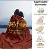1pc Harry Potter Flannel Throw Blanket - HD Printed Lightweight Soft Warm All-Season Blanket for Sofa, Bed, Travel, Camping 028