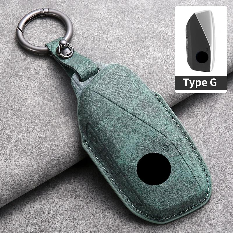 Kožené pouzdro na klíč od auta Kryt Skořepina pro BMW I7 X7 G07 LCI IX I20 X1 U11 Řada 7 G70 G09 XM U06 G81 M3 2023 Chránič Fob Klíčenka