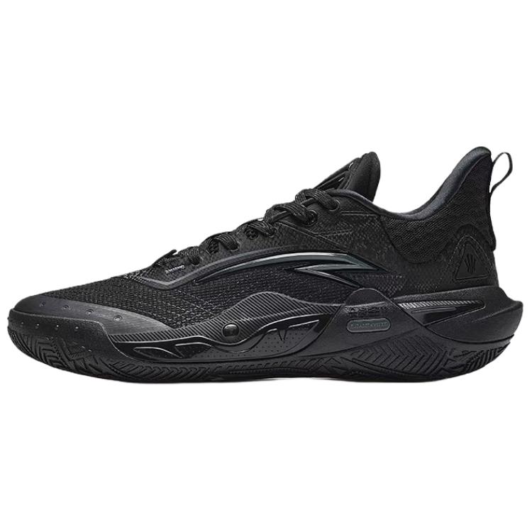Anta Men's Black Kai 1 Kyrie Pioneer 1 Nitrogen Technology Sports Comfortable Shock Absorption Non-Slip Rebound Low-Top Basketball Shoes Sneaker 912631114F-2