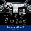 For 2022 Mercedes Benz EQE TPU Navigation Central Control Car Film Interior Accessories Steering Wheel Panel Transparent Film