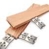 6pcs Slab Clamping Dogs for Woodworking Tools Pinch Dogs Router Sled Flattening Slabs and Benches Dog Hold Down Clamps