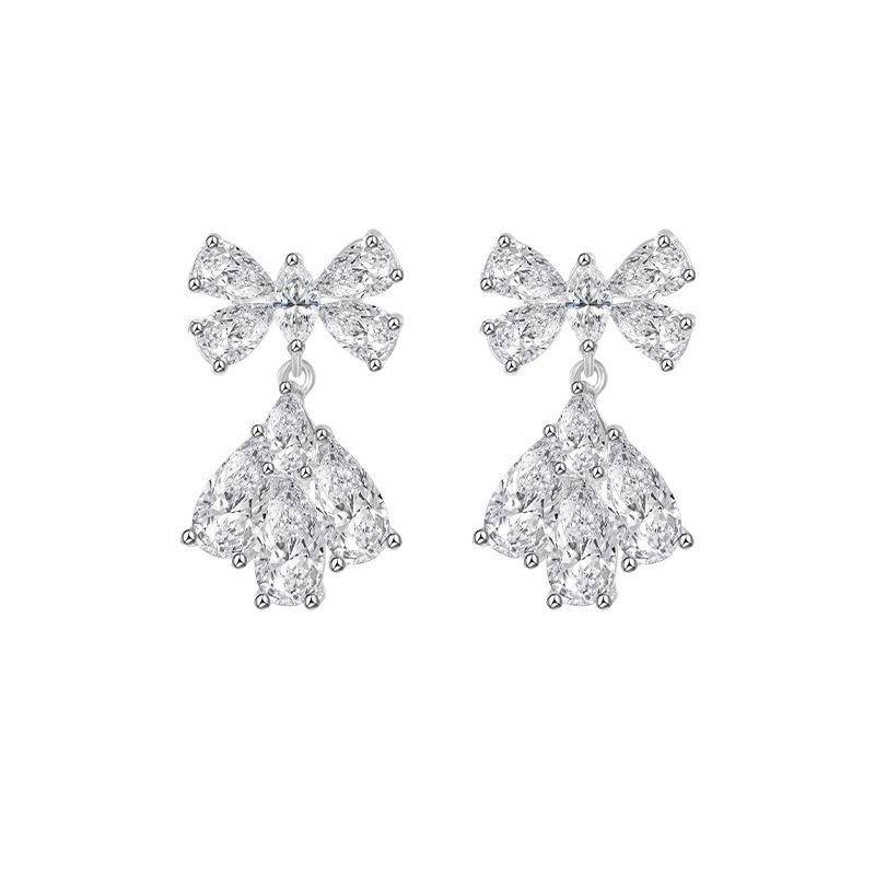 Shining Pearl Copper Alloy Earrings: Light Luxury, High-End Gold-Plated with Strong Color Retention