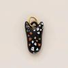 Stainless Steel Shark Parrot Pendant, DIY 18K Gold-plated Jewelry Accessory for Women.