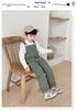 2026 Baby-Latzhose im koreanischen Stil: Herbst/Winter Daunen-Baumwollhosen für Kinder