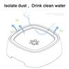 Dog Drinking Water Bowl Floating Non-Wetting Mouth Cat Bowl Without Spill Drinking Water Dispenser Plastic Anti-Over Dog Bowl