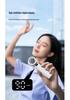 Cross-Border High-Speed Handheld USB Mini Fan with Hanging Buckle and Cooling Ice Pack.