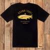 DOLDOL Fico_Tshirts-243 Pico Angler Fishing Brand Brown Trout Design T-Shirt Short Sleeve T-Shirt