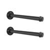 Retro Industrial Black Iron Pipe Wall Storage Shelf Holder Brackets, Book Shelving, Create A Focal Point In Your Room