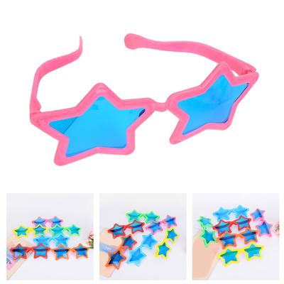Fashion Star Shape Frame Sunglasses for Girls Wedding Party Girls Taking Photo Carnivals New Year Decors