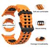 No Gap Band for Samsung Galaxy Watch 7 Ultra Band 47mm Silicone Wristband Sport Strap for Galaxy Ultra Watch Band 47mm Men Women
