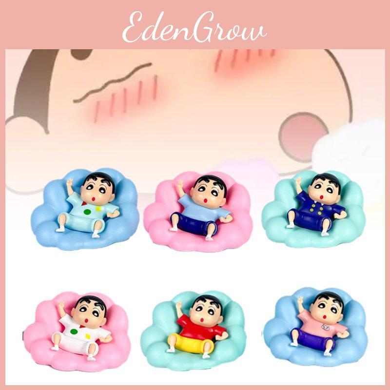 Adorable Crayon Shinchan Figurine Cute Cartoon Character In Cloud Pajamas For Collectors