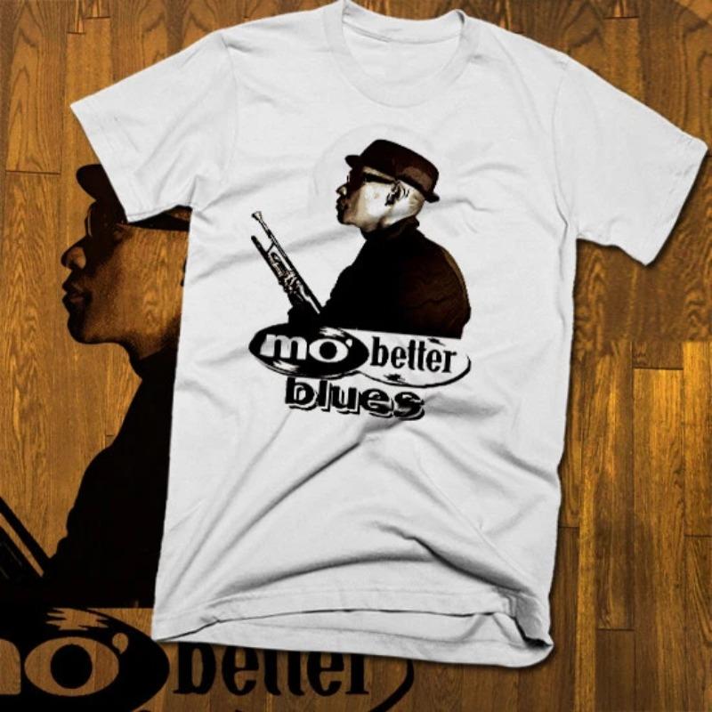 

ZX Summer Mo Better Blues Tshirt Retro Classic Movies Spike Lee All Sizes Soft Cotton Mens Tshirt 4XL