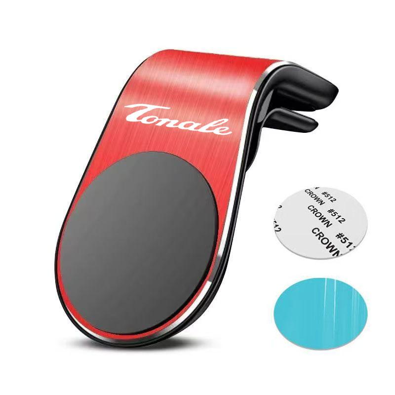 Car Stickers Magnetic Car Phone Holder Air Vent Clip Mount GPS Holder Car Stickers For Alfa Romeo Giulia Giulietta Tonale MITO STE6