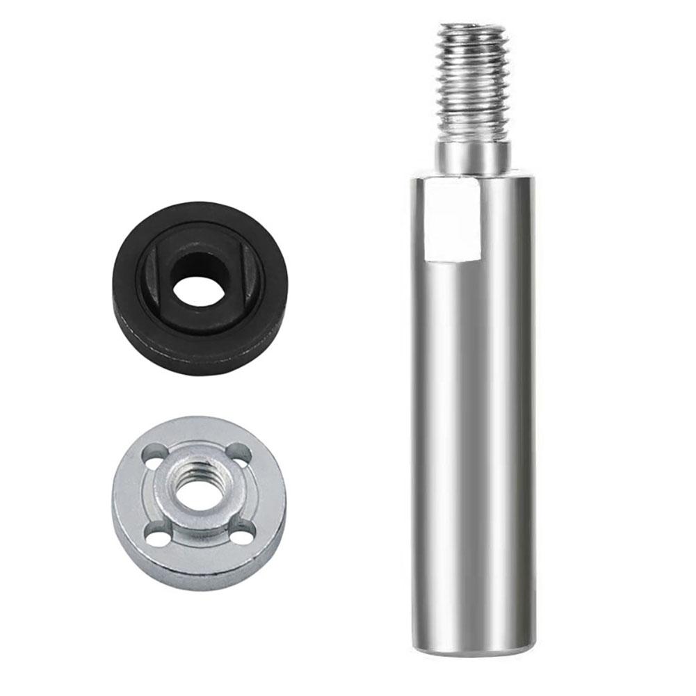 M-10 Arbor Connector Adapter Angle Grinder Polisher Lengthen Connecting Rod Multi-function Angle Grinder Accessories With Plates