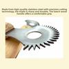 Stainless Steel Coconut Planer Sharp Coconut Grater Fruit Spoon Planer  Fresh Coconut Meat
