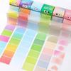Pearlescent Sticky Note with Gradient Pull-out Design for Students Featuring High Aesthetic Appeal and Adhesive Properties New