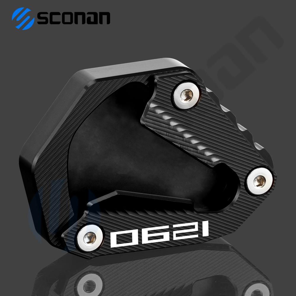 Motorcycle Kickstand Enlarge Plate Side Stand Extension Pad Accessories For KTM 1290 ADV 1290 SAS 1290 SUPER ADVENTURE S -