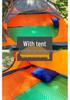 Portable Outdoor Egg Slot Folding Mat - Moisture-Proof Camping Tent Mat with Aluminum Foil
