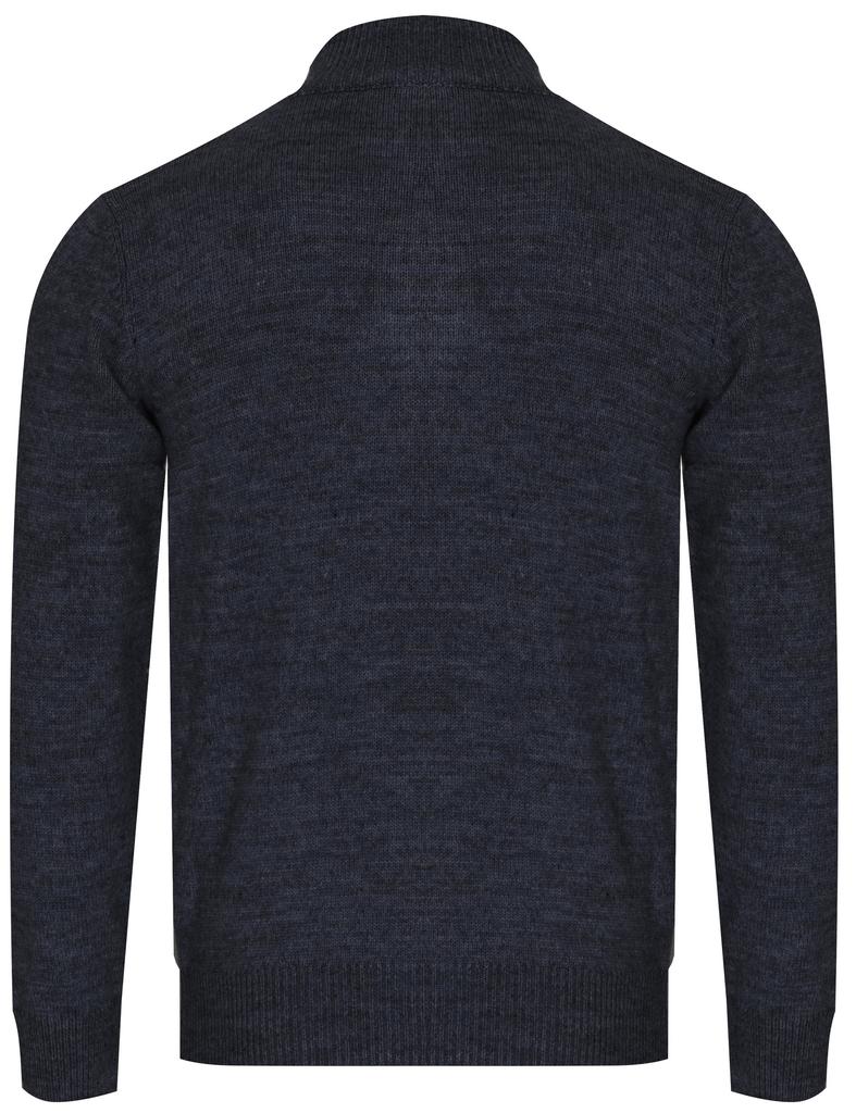Men' Turtleneck Sweater - 8157 Indigo