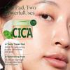Toning Polish Pads - CICA Ampullen-Toner-Pads für dunkle Flecken, Falten & fahle Haut - Feuchtigkeitsspendende Gesichtsbehandlung mit Schneckenschleim, Niacinamid, Peptiden