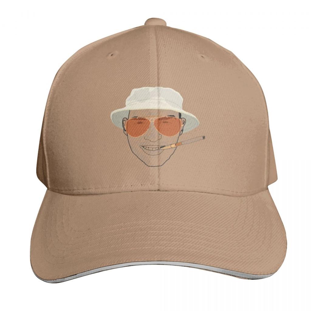 Hunter S Thompson Wojak Baseball Cap Fashion Beach Sunscreen Western Hat Golf Hat Unisex Caps For Women Unisexs