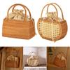 Purse for Women, woven Wicker Handbag, Retro Straw Tote Bag
