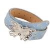 Sequins Hip Hop Punk Belt Denim Casual Versatile Belt Trendy Retro Fashion Belt