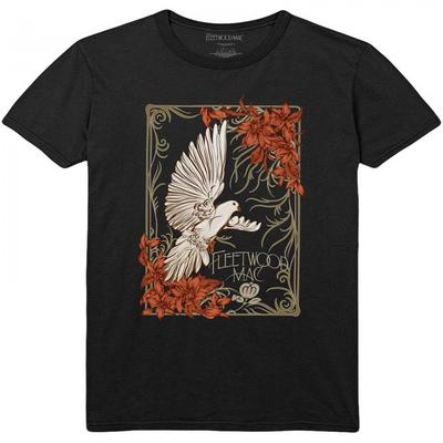 Fleetwood Mac Unisex Adult Dove Cotton T-Shirt