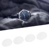 4ks Ploché hodinkové sklíčko 28mm29.5mm Dvojito vypuklé Okrúhle Priehľadný Hodinkový doplnok 1.2mm