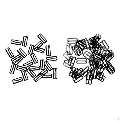 200 Pieces Metal Bra Strap Adjustment Slider Ring Fig 8 9 Making 20mm