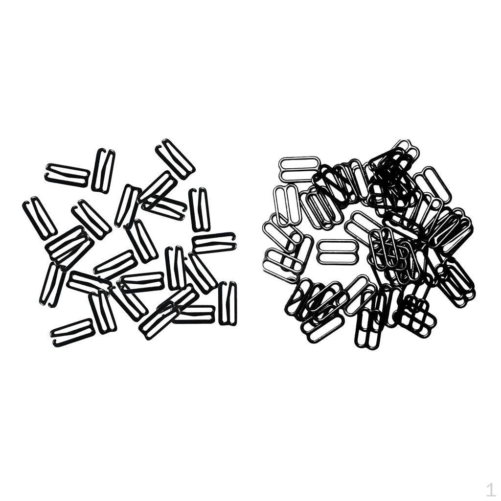200 Pieces Metal Bra Strap Adjustment Slider Ring Fig 8 9 Making 20mm